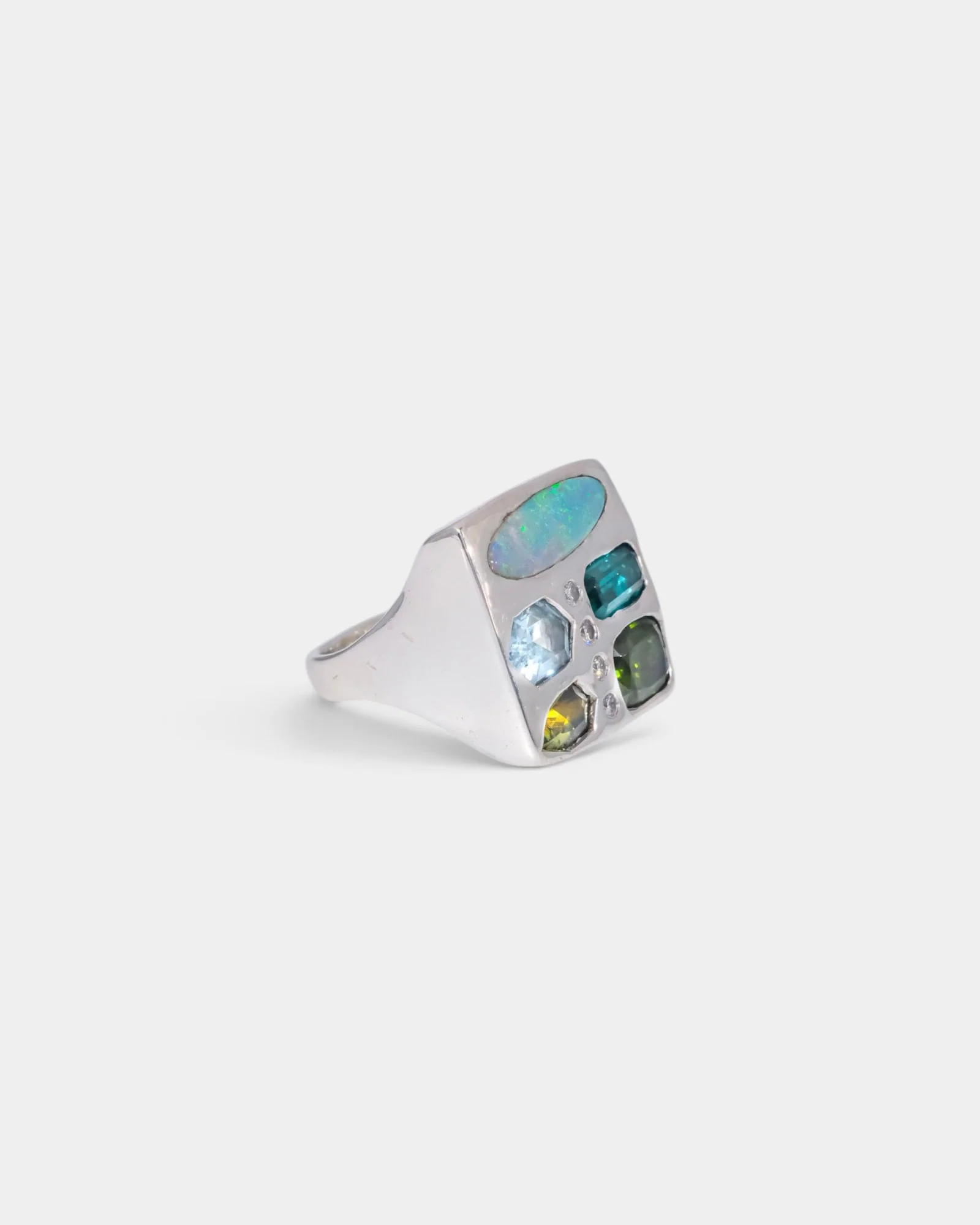 Kool Mint Signet Ring - Image 2