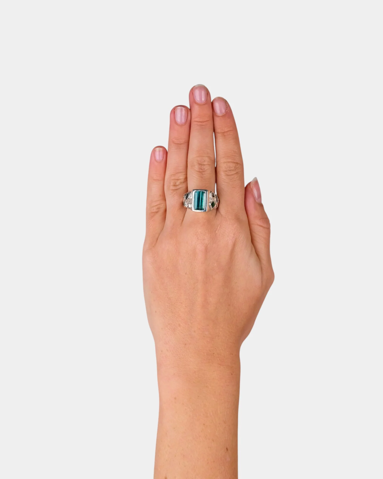 Rosette Signet Ring - Image 2