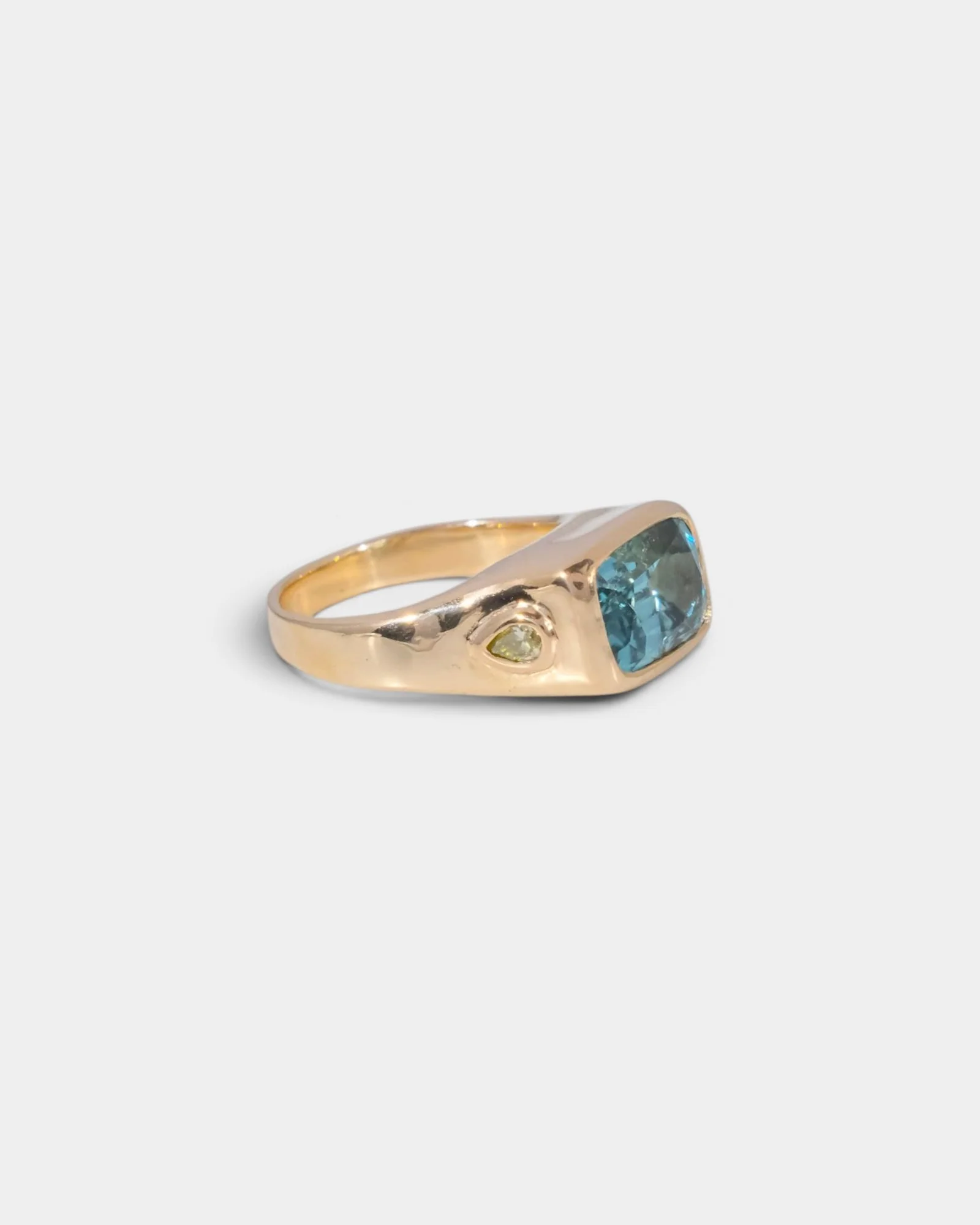 Thin Ice Signet Ring - Image 2